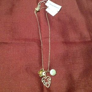 Tommy Bahama - Monstera Mirage Cluster Necklace-Freshwater Pearl